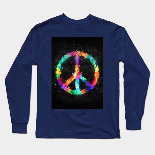 Peace mark Long Sleeve T-Shirt by circlestances